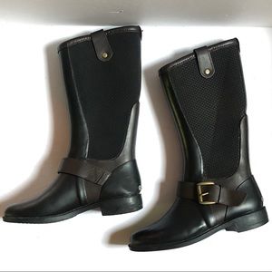 Chooka Windsor Riding Boot Size 8 Black Brown